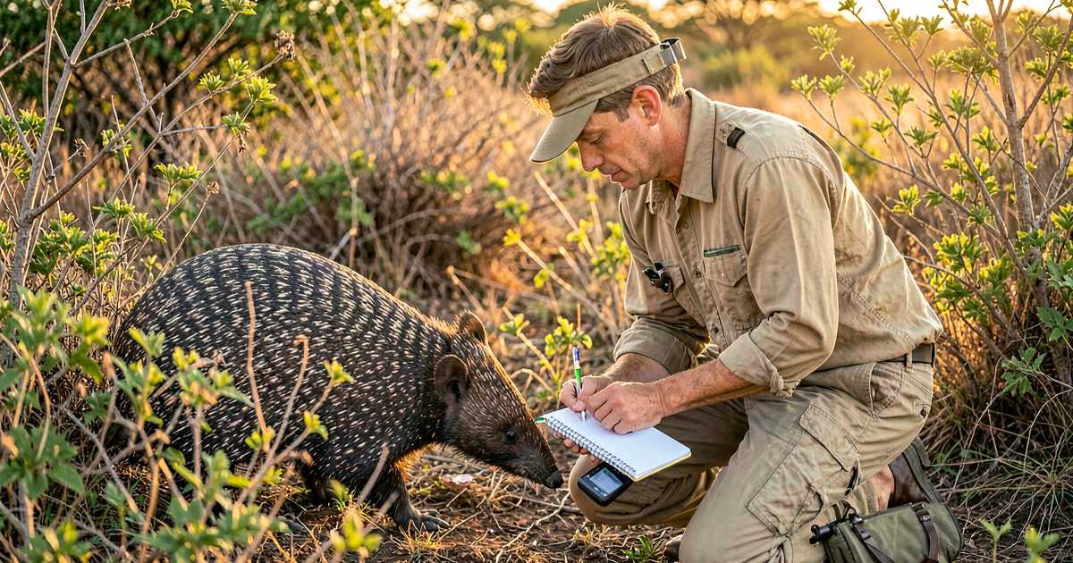 Miombo woodland savanna habitat in Zambia where Temminck's ground pangolins forage among termite mounds